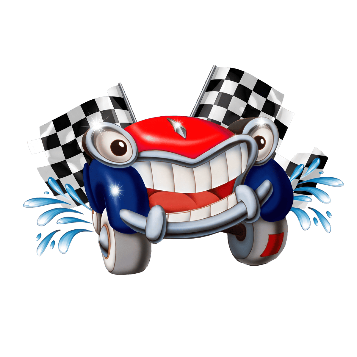 Mascota de Car Wash Premier